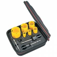 L.S. Starrett KDC06041-N Dch Plumbers Kit A W/6 Holesaws & 4 Accessories