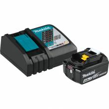 Makita BL1840BDC1 18V LXT® Lithium‑Ion Battery and Charger Starter Pack (4.0Ah)
