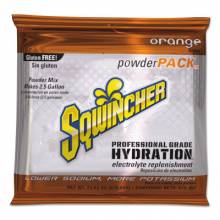 Sqwincher 016041-OR 2-1/2-Gal Orange Powderdrink Mix (32 EA)