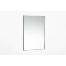 AbilityOne 7105001334846 Stainless Steel Frame Mirror 16" X 22"