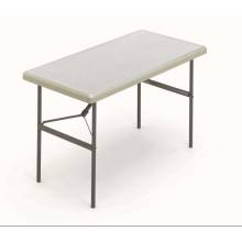 AbilityOne 7105015766177 Indestructables Too 1200 Series Folding Table 48W X 24D X 29H Platinum