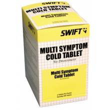Honeywell North 2108250 Multi Symptom Cold Tablets 250/Bx