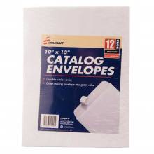 AbilityOne 71503217905 Skilcraft 10X13 Selfseal Envelope White 12 Pack - Catalog - 10" X 13" - Self-Sealing - 12/Pack - White