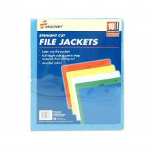 AbilityOne 71503218827 Skilcraft Custom Color File Jacket 10Pk - 10/Pack
