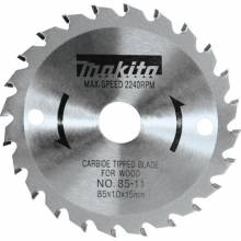 Makita 721005-A 3‑3/8" 24T Carbide‑Tipped Circular Saw Blade, General Purpose