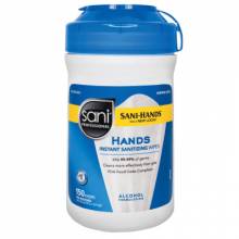 Sani Professional P43572CT Nicp43572Ct Wipes Sanitizing Hand 150 (12 EA)