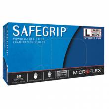MICROFLEX® 748-SG-375-L SAFEGRIP PF LATEX EXAM LARGE(50 EA/1 BX)