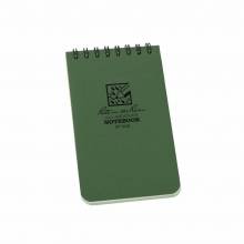 AbilityOne 7530014982080 Rite In The Rain Notebook - 3 X 5 - Green