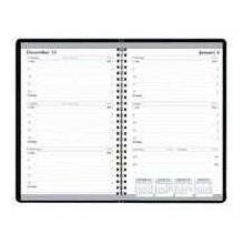 AbilityOne 7530016007626 Weekly Planner Book Dated 2023 5" X 8" Black