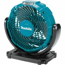 Makita CF100DZ 12V max CXT® Lithium‑Ion Cordless/Corded 7‑1/8" Fan, Tool Only