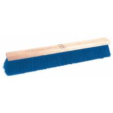 Weiler 44590 24"Contractor Broom Stiff Blue Poly