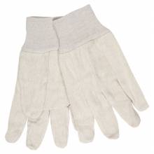 MCR Safety 8100 Mens Cotton Canvas Clute Knit Wrist (1DZ)