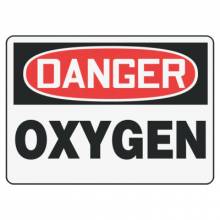 Accuform Signs MCHL168VP Sign Dgr Oxygen  7X10 Pl (1 EA)