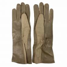 AbilityOne 8415014614922 Summer Flyer Gloves, Leather, Desert Tan