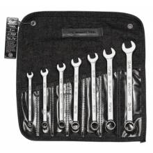Wright Tool 707 7Pc Combination Wrench Set 3/8" - 3/4"