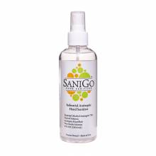 SaniGo - Industrial Grade Rubbing Alcohol - 8oz  w/ Pump Sprayer