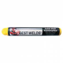 Best Welds SOLIDSTK-YEL Yellow Solid Stick No.1Xpaint Marker (1 EA)