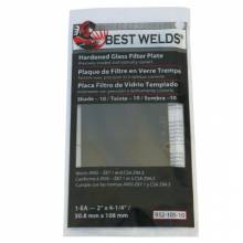 Best Welds 932-105-11 Bw-2X4-1/4 #11 Glass  Filter Plate