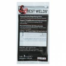Best Welds 932-146-100 Bw-2X4-1/4 Polycarb  Maglens 1.00 Diopter
