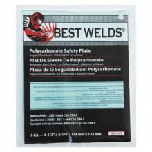 Best Welds 932-442 Bw-4-1/2X5-1/4 Polyc Arbonate Safety Plate