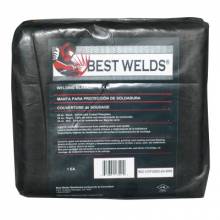 Best Welds AC2300-24-6X8 Bw Blanket 24Oz Acryliccoated Glass 6X8 Yellow