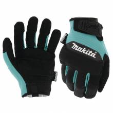 Makita T-04210 100% Genuine Leather‑Palm Performance Gloves (Medium)