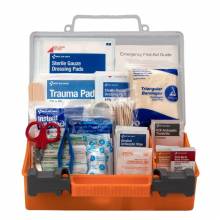 First Aid Only 91139 Clear Front  25-Person Plastic First Aid Kit