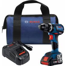 18 V EC Brushless Connected-Ready Compact Tough 1/2 In. Hammer Drill/Driver with (1) CORE18 V 4.0 Ah Compact Battery