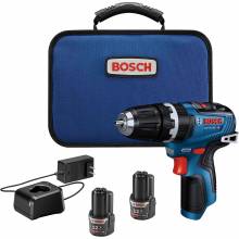 Bosch GSB12V-300B22 12V Max Brushless Hammer Drill Kit w/ (2) 2 Ah Batteries