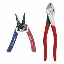 Klein Tools 94156 American Legacy Diagonal Plier and Klein-Kurve® Wire Stripper / Cutter
