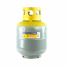 Yellow Jacket 95013 50 lb. 400 PSI 1/4" Flare Refrigerant Recovery Cylinder with Float Switch (Gray/Yellow)