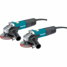 Makita 9557NB2 4‑1/2" Angle Grinder, with AC/DC Switch