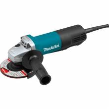 Makita 9557PB 4‑1/2" Paddle Switch Angle Grinder, with AC/DC Switch