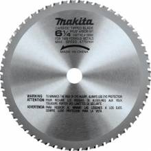 Makita A-90691 6‑1/4" 56T Carbide‑Tipped Saw Blade, Ferrous Metal, Thin Gauge