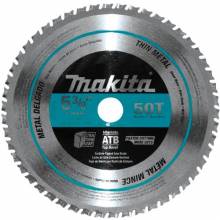 Makita A-94524 5‑3/8" 50T Carbide‑Tipped Saw Blade, Ferrous Metal‑Thin Gauge
