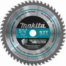 Makita A-96126 5‑7/8" 52T Carbide‑Tipped Saw Blade, Aluminum