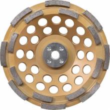 Makita A-96213 7" Low‑Vibration Diamond Cup Wheel, Double Row