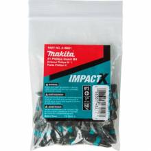 Makita A-98821 ImpactX™ #1 Phillips 1″ Insert Bit, 50/pk, Bulk