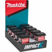 Makita A-98843-10 ImpactX™ #2 Phillips Drywall 1″ Insert Bit, 10 x 25/pk, Display