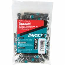 Makita A-99013 ImpactX™ #2 Square Recess 2″ Power Bit, 50/pk, Bulk