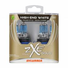 Sylvania Automotive Aa3311007F1 Sylvania 9007 Silverstar Zxe Gold Halogen Headlight Bulb, 2 Pack