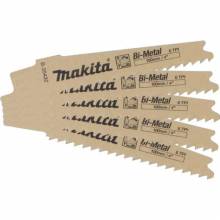 Makita B-20432 4" 6TPI Nail Embedded Wood Cutting Recipro Saw Blade, 5/pk