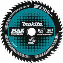 Makita B-57342 6‘1/2" 56T Carbide‘Tipped Max Efficiency Cordless Plunge Saw Blade