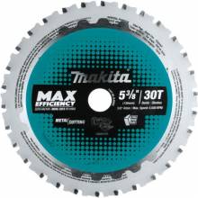 Makita B-69222 5‑3/8" 30T Carbide‑Tipped Max Efficiency Saw Blade, Metal/General Purpose