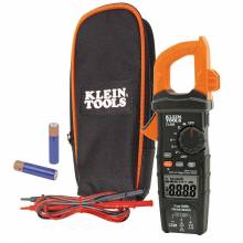 Klein Tools CL600 Digital Clamp Meter, True RMS, AC Auto-Ranging, 600 Amps