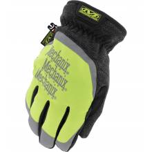 Mechanix Wear CWKSFF-X91-008 ColdWork™ Hi-Viz FastFit® D5-360 High-Visibility Cut Resistant Winter Gloves, Size-S