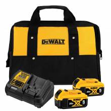 Dewalt DCB205-2CK  20V MAX* 5.0Ah Starter Kit With 2 Batteries 