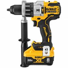 Dewalt DCD998W1  20V MAX* XR 1/2 in Brushless Hammer Drill/Driver With POWER DETECT™ Tool Technology Kit 