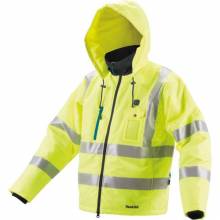 Makita DCJ206ZL 18V LXT® Lithium‑Ion Cordless High Visibility Heated Jacket, Jacket Only (L)