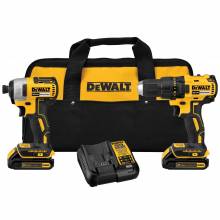 Dewalt DCK277C2  20V MAX* Compact Brushless Drill/Driver and Impact Kit 